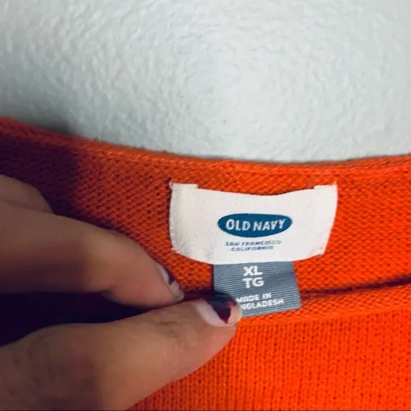 Old navy color block sweater size XL - Picture 3 of 4